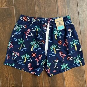 NWT! Chubbies swim trunks for men size M